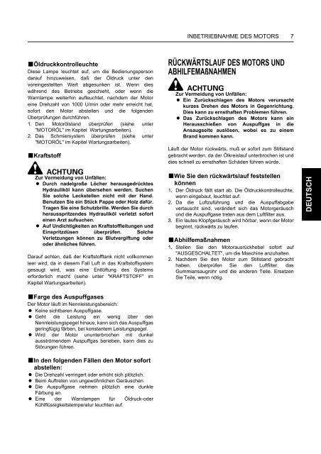 Werkstatthandbuch Kubota Z482 - 722