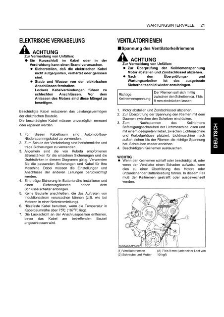 Werkstatthandbuch Kubota Z482 - 722
