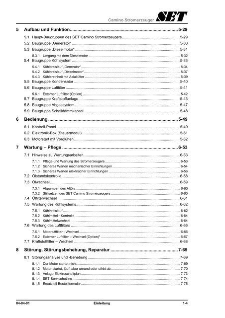 2) Bedienung - Stange Energietechnik GmbH