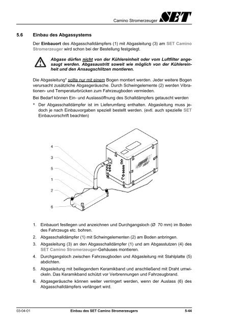 3) Einbau - Stange Energietechnik GmbH