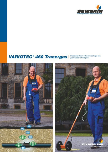 VARIOTEC 460 Tracergas - El especialista en detección ... - Sewerin