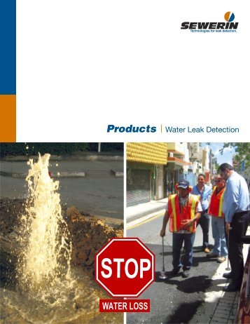Overview Products Water Leak Detection (pdf) - Sewerin