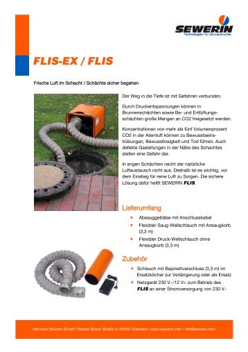 FLIS-EX / FLIS - Sewerin