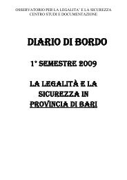 diario di bordo - Comune di Capurso