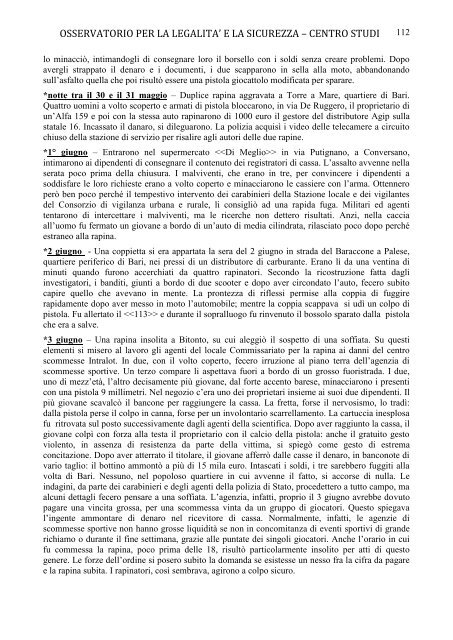 diario di bordo - Comune di Capurso