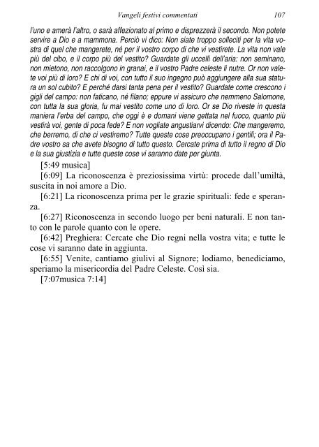 don giacomo alberione vangeli festivi commentati