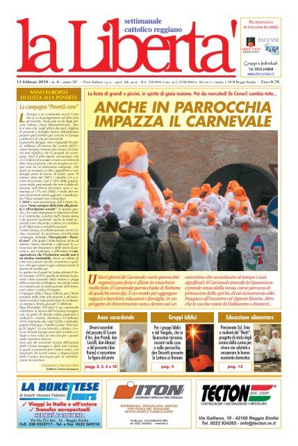 anche in parrocchia impazza il carnevale - Chiesa Cattolica Italiana