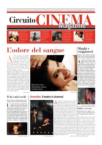 L'odore del sangue - circuito cinema magazine