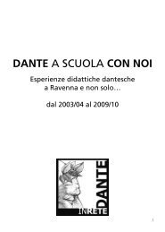 Dante a scuola con noi - ITG Morigia