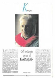 Clicca qui e scarica l'articolo su Karajan apparso in ... - Rivista Musica