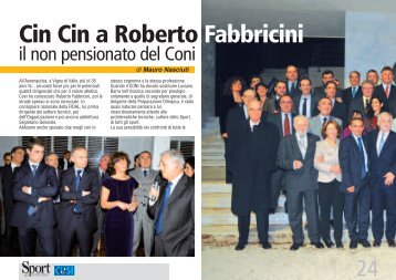 Cin Cin a Roberto Fabbricini - CUSI