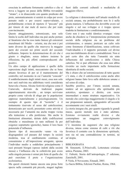 Svar Numero 5 - Lettere e filosofia