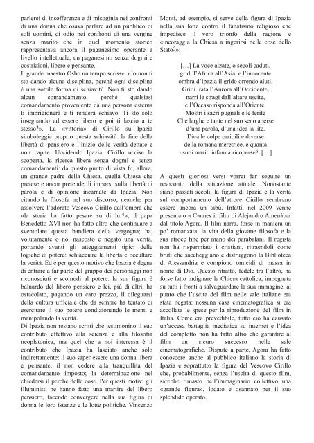 Svar Numero 5 - Lettere e filosofia