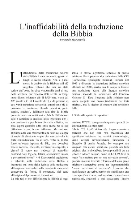 Svar Numero 5 - Lettere e filosofia