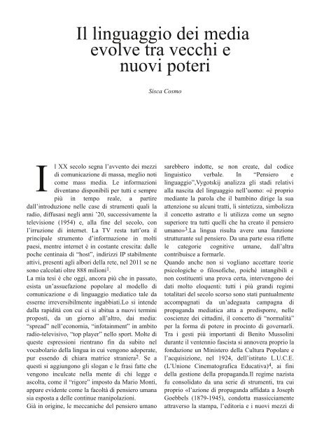 Svar Numero 5 - Lettere e filosofia