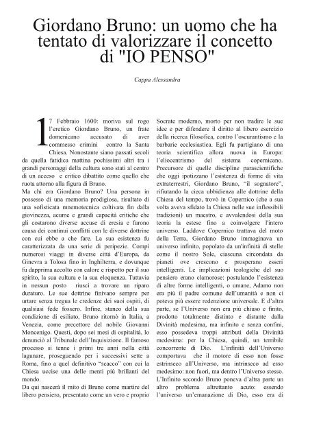 Svar Numero 5 - Lettere e filosofia