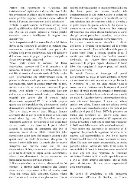 Svar Numero 5 - Lettere e filosofia