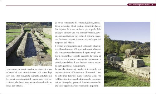 Scarica la Brochure su Libarna - Comune di Serravalle Scrivia