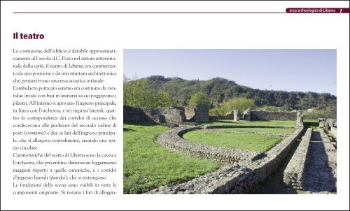 Scarica la Brochure su Libarna - Comune di Serravalle Scrivia