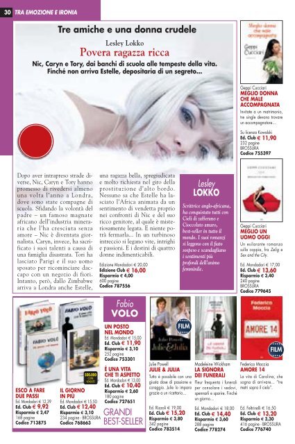 catalogo Euroclub n. XXX STAGIONE