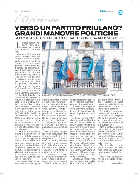 F r i u l inews PAPER @ - FriuliNews.it