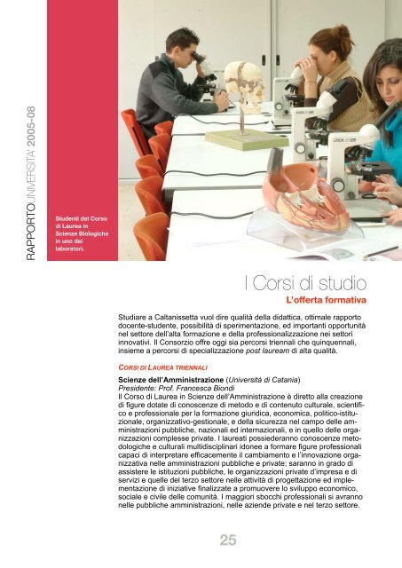 Rapporto università_05-08_v15 - Consorzio Università Caltanissetta