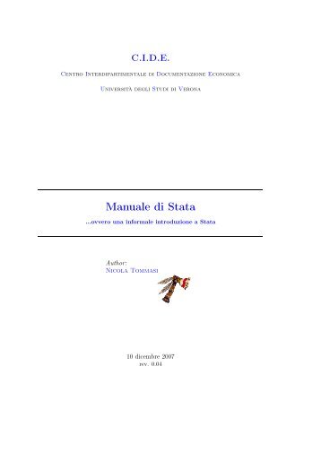 Manuale di Stata