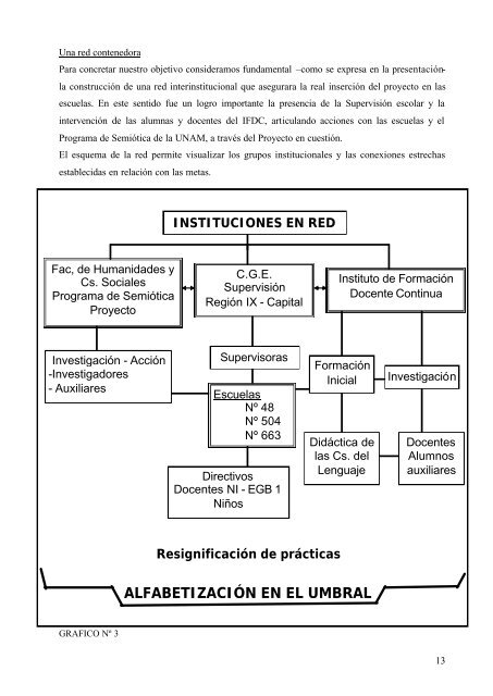 Alfabetizar en el primer ciclo - Informe avance '06 - Programa de ...