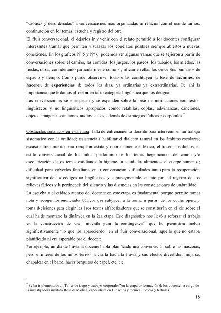 Alfabetizar en el primer ciclo - Informe avance '06 - Programa de ...