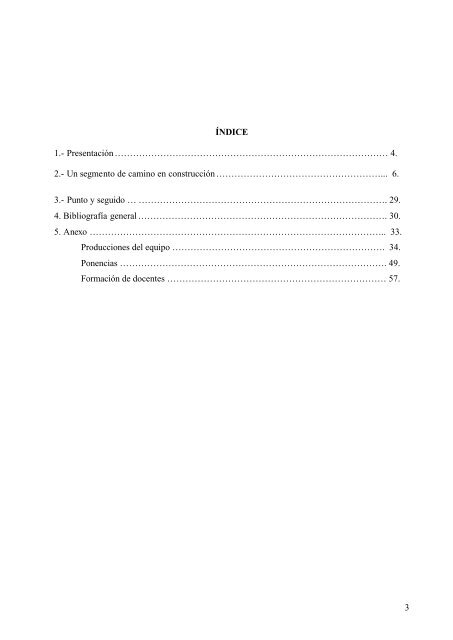 Alfabetizar en el primer ciclo - Informe avance '06 - Programa de ...