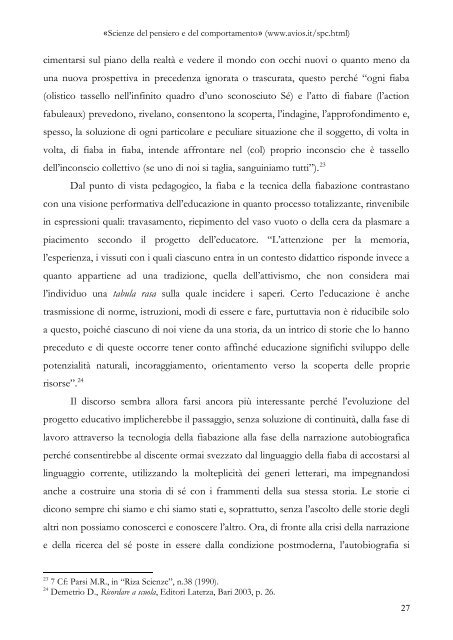 La filosofia con i bambini ei ragazzi come sfida per il ... - avios