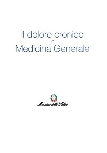 Il dolore cronico Medicina Generale - Age.Na.S.