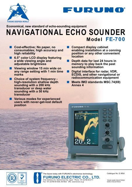 Navigational Echo Sounder Ferropilot