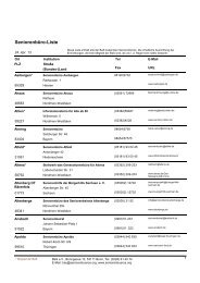 Liste der Seniorenbüros als pdf - Bundesarbeitsgemeinschaft ...