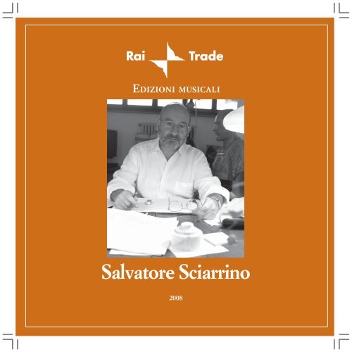 Salvatore Sciarrino - Rai Trade