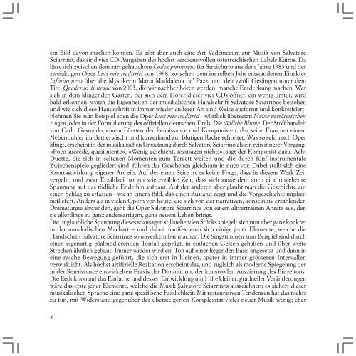 Salvatore Sciarrino - Rai Trade