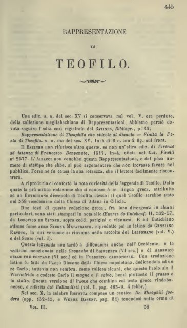 Sacre rappresentazioni dei secoli XIV, XV, e XVI - Centrostudirpinia.it