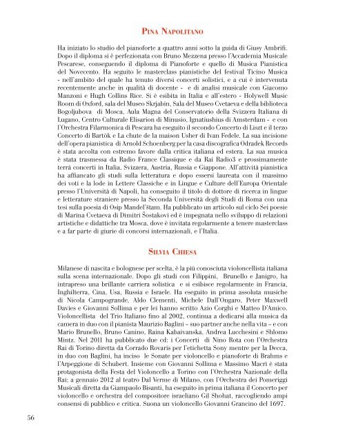 La brochure in PDF - Suoni & Luoghi d'Arte 2012