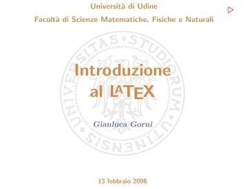 Introduzione al LaTeX - Securnetwork.net Blog – Massimo Rabbi