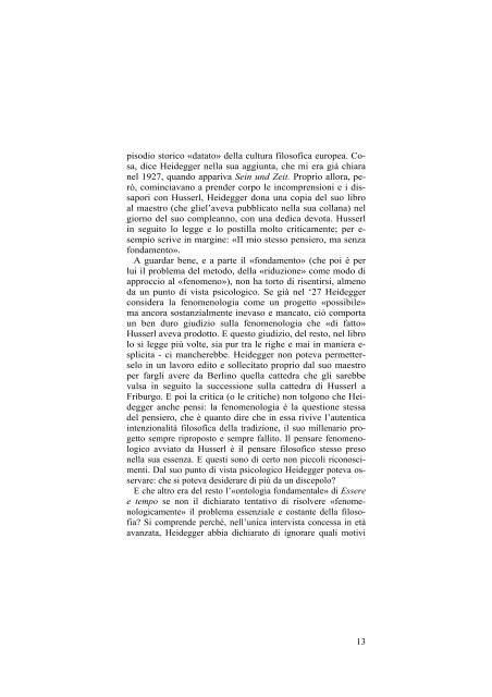 CARLO SINI SCRIVERE IL FENOMENO - Filosofia.it