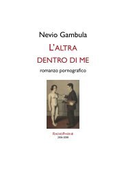 l'altra dentro di me - Nevio Gambula