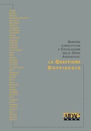 Atti del Convegno presenti nel libro Barriere - Aidac