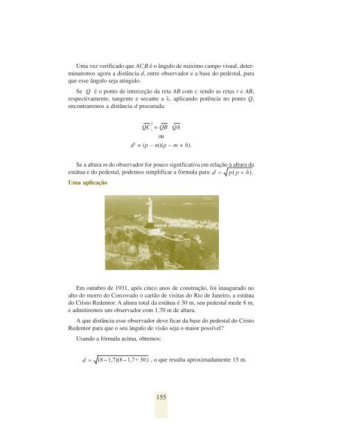 Trigonometria e um antigo problema de otimização - Ufrgs.br