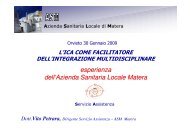 L'indice di complessità assistenziale come facilitatore dell ...