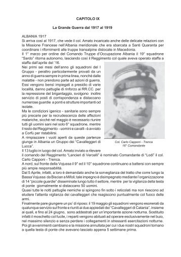 Capitolo IX - La Grande Guerra 1917-1919 - Le Gallerie di ...