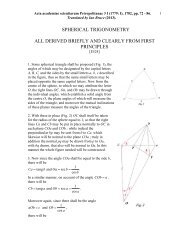 TRIGONOMETRIA SPHAERICA UNIVERSA