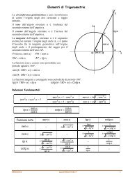 Elementi di Trigonometria α - Mimmo Corrado