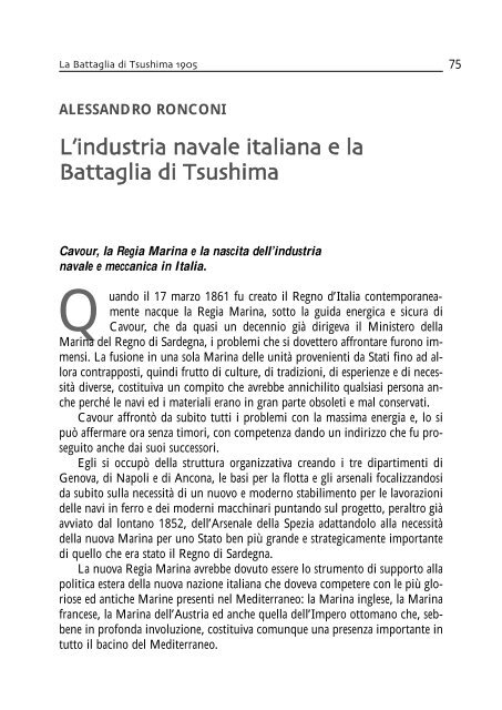 anno 2004/05 Tsushima 1905 – Jutland 1916 - Societa italiana di ...