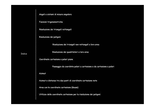 topografia 1 trigonometria e coordinate