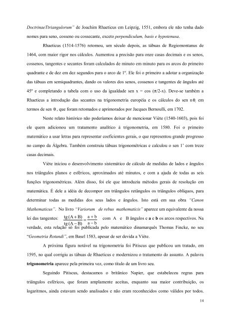 A História da Trigonometria - Ufrgs.br